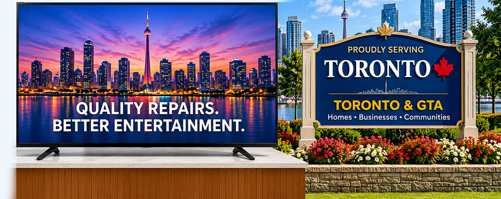 TV Repair in Toronto, ON – Fast, Affordable & Professional TV Repair Services